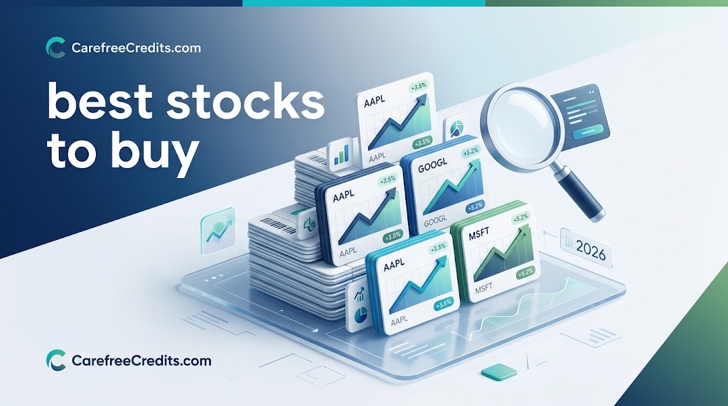 Investor analyzing stock charts and company data on multiple screens