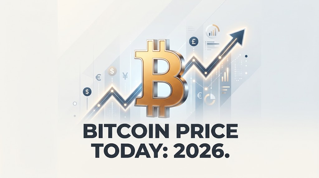 Bitcoin price chart on a trading screen showing BTC volatility
